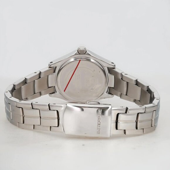 Guess Crystal Steel White MOP Dial Ladies Quartz Watch G96037L